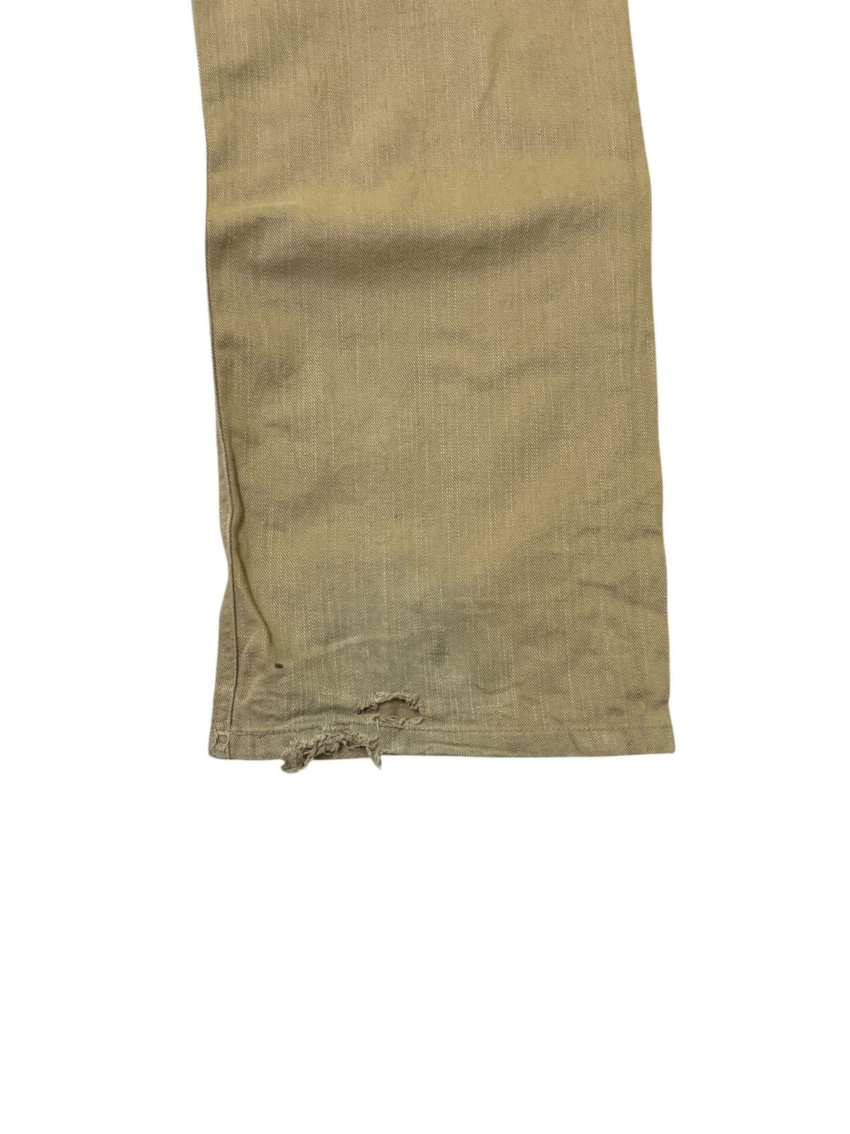 Japanese Brand VINTAGE JAPAN TRADITIONAL DISTRESSED FLORAL MOTIVE JEANS Size US 33 - 13 Thumbnail