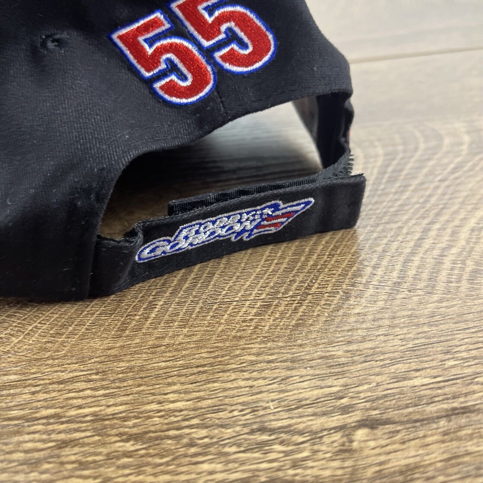 Other Fruit of the Loom Racing 55 Hat Black Cap Hat Adjustable Bla Size ONE SIZE - 10 Thumbnail