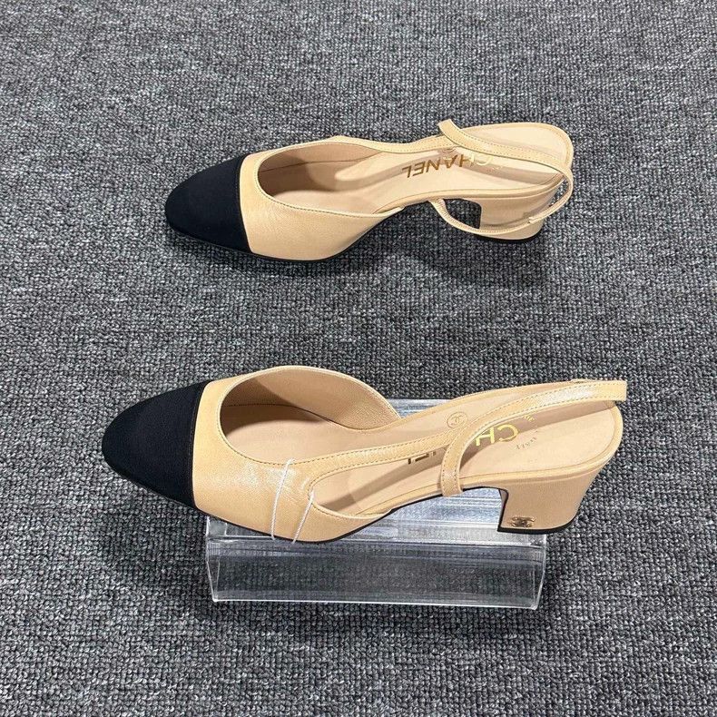 Chanel Classic Beige High Heels from Chanel -2505 Size US 6 / IT 36 - 3 Thumbnail