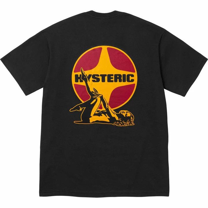 Hysteric Glamour × Supreme Supreme Hysteric Glamour Pin Up Tee Black Size US XL / EU 56 / 4 - 1 Thumbnail