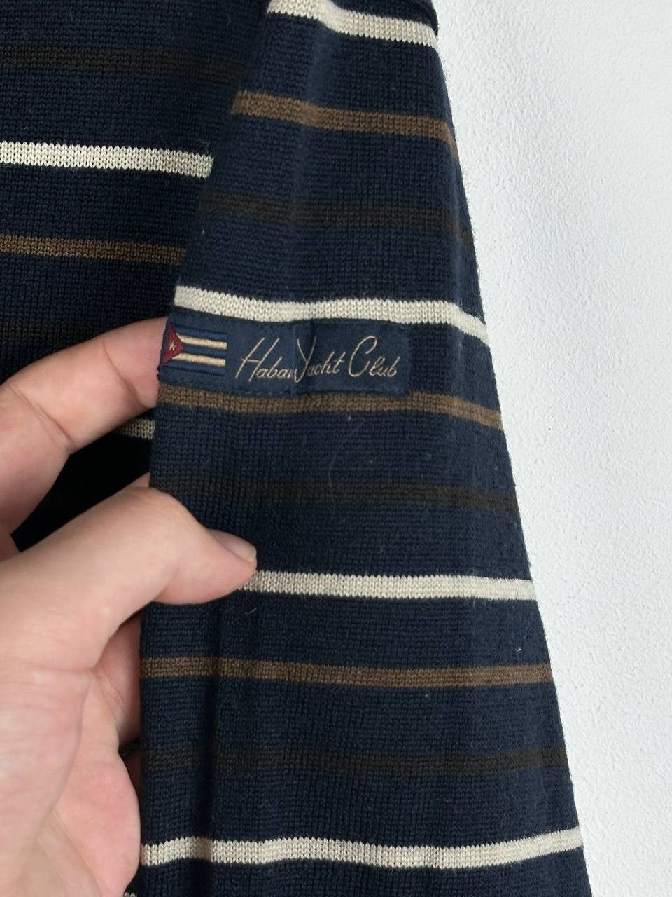 Paul & Shark × Vintage Paul Shark Wool Havana Havana Yacht Club Sweater Size US XL / EU 56 / 4 - 7 Thumbnail