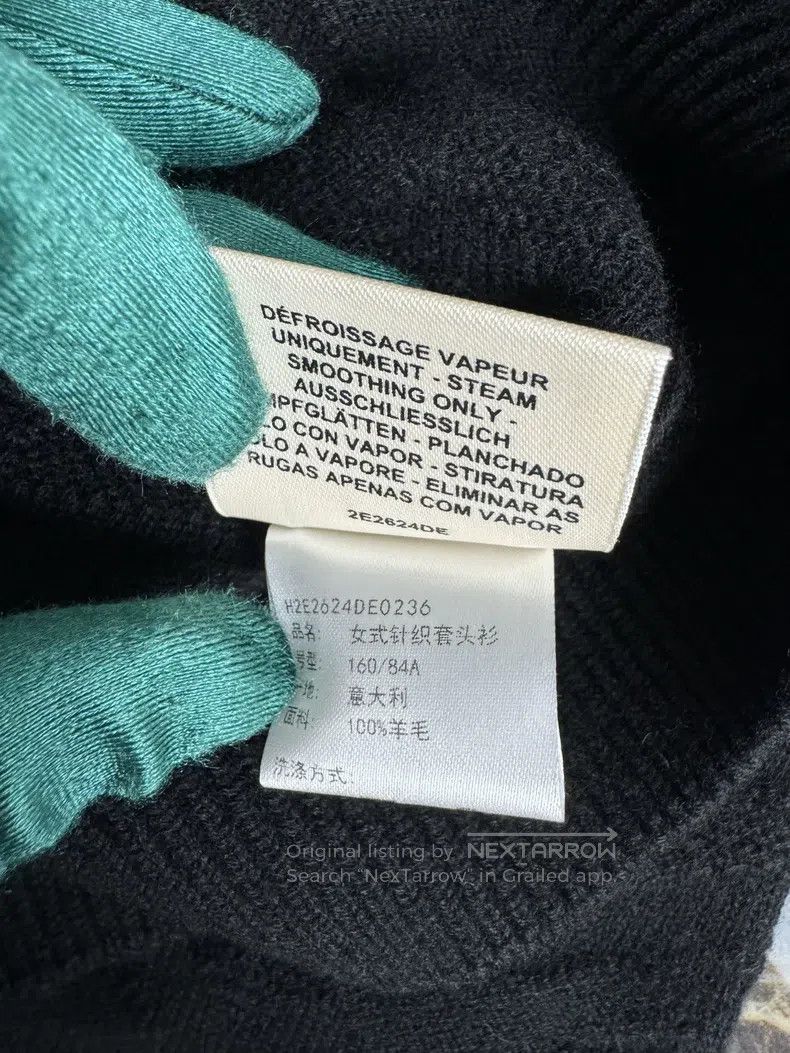 Hermes Hermes Full H dark patterned knitwear Size XS / US 0-2 / IT 36-38 - 8 Thumbnail