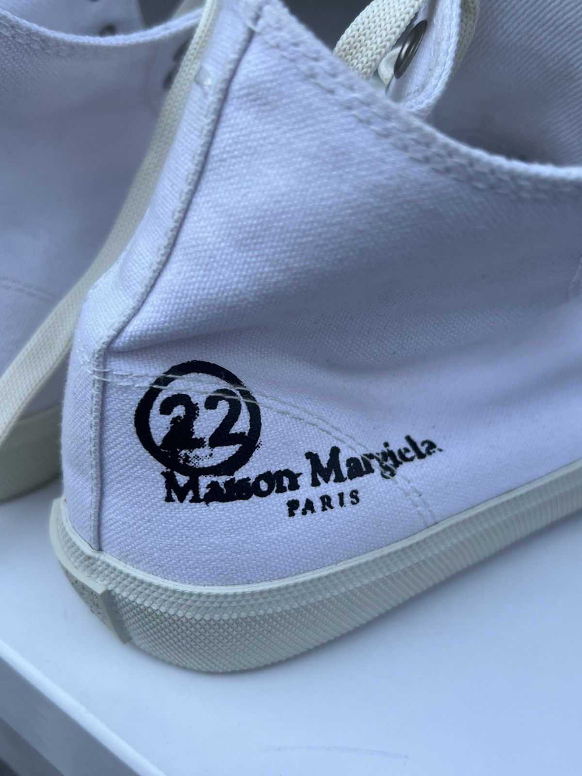Maison Margiela Margiela Tabi Sneakers White Size US 9 / IT 39 - 5 Thumbnail