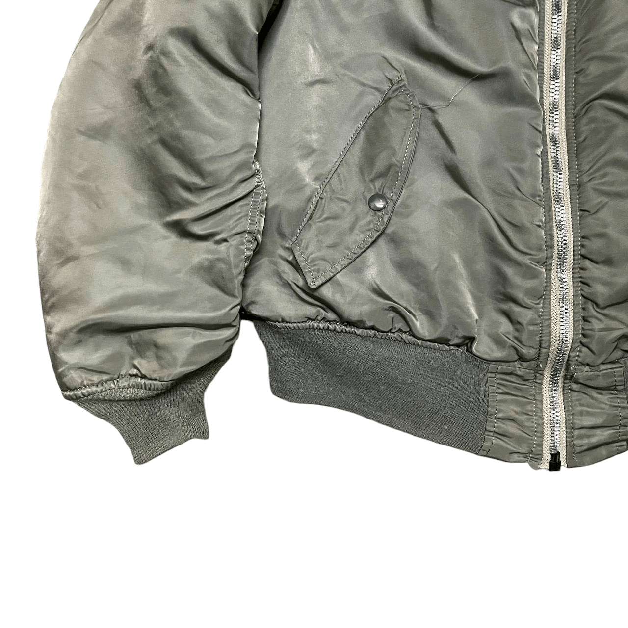 Alpha Industries Vintage Alpha Industries Intermediate Ma1 Bomber Jacket Size US L / EU 52-54 / 3 - 3 Thumbnail