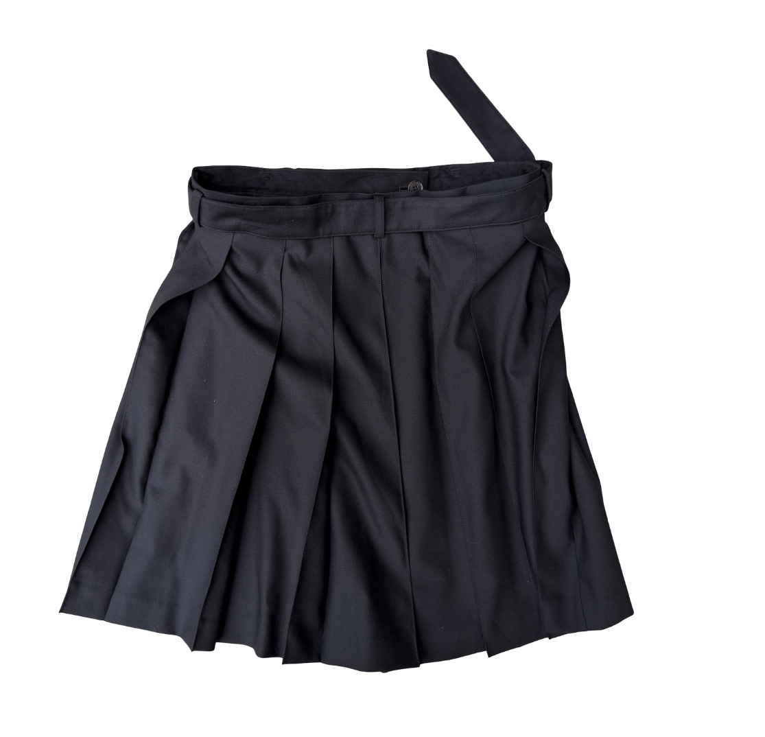 Banana Republic × Peter Do Pleated Trench Skirt Size 32" / US 10 / IT 46 - 2 Thumbnail
