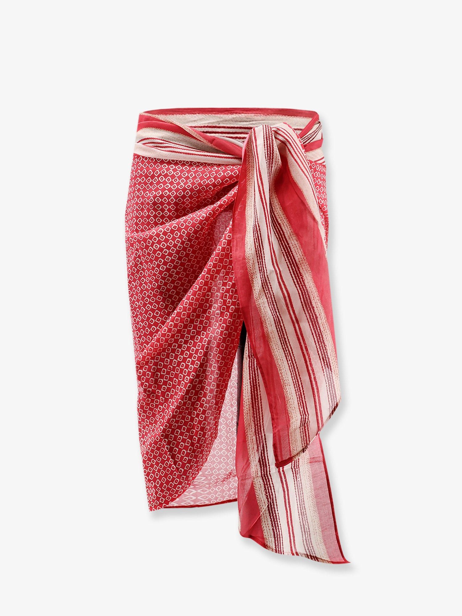 Isabel Marant Lucilia Cotton And Silk Blend Pareo Scarf Size ONE SIZE - 1 Thumbnail