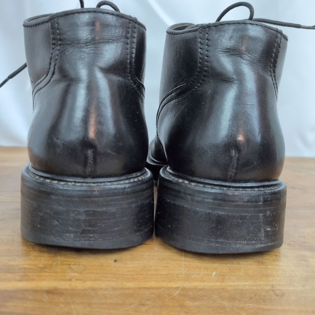 Premiata Premiata Chunky Black Leather Ankle Boots UK 10 Size US 11 / EU 44 - 7 Thumbnail