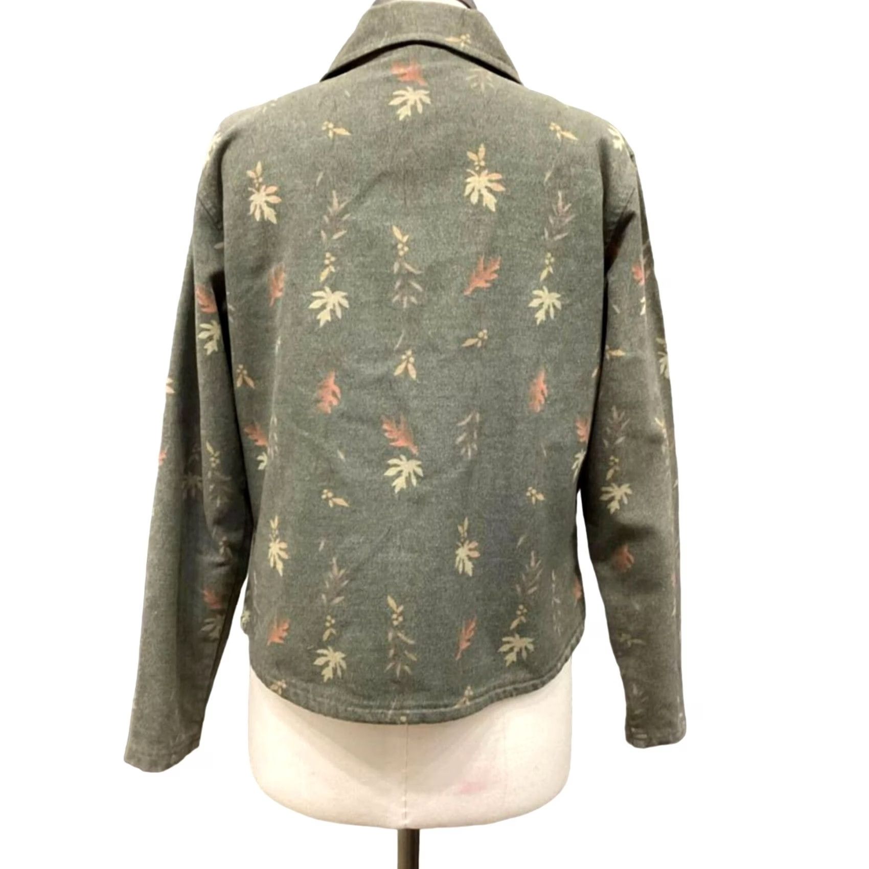 Vintage Woolrich Coat Women Medium Green Basic Jacket Zipup Regular Size 3063 Size M / US 6-8 / IT 42-44 - 3 Thumbnail