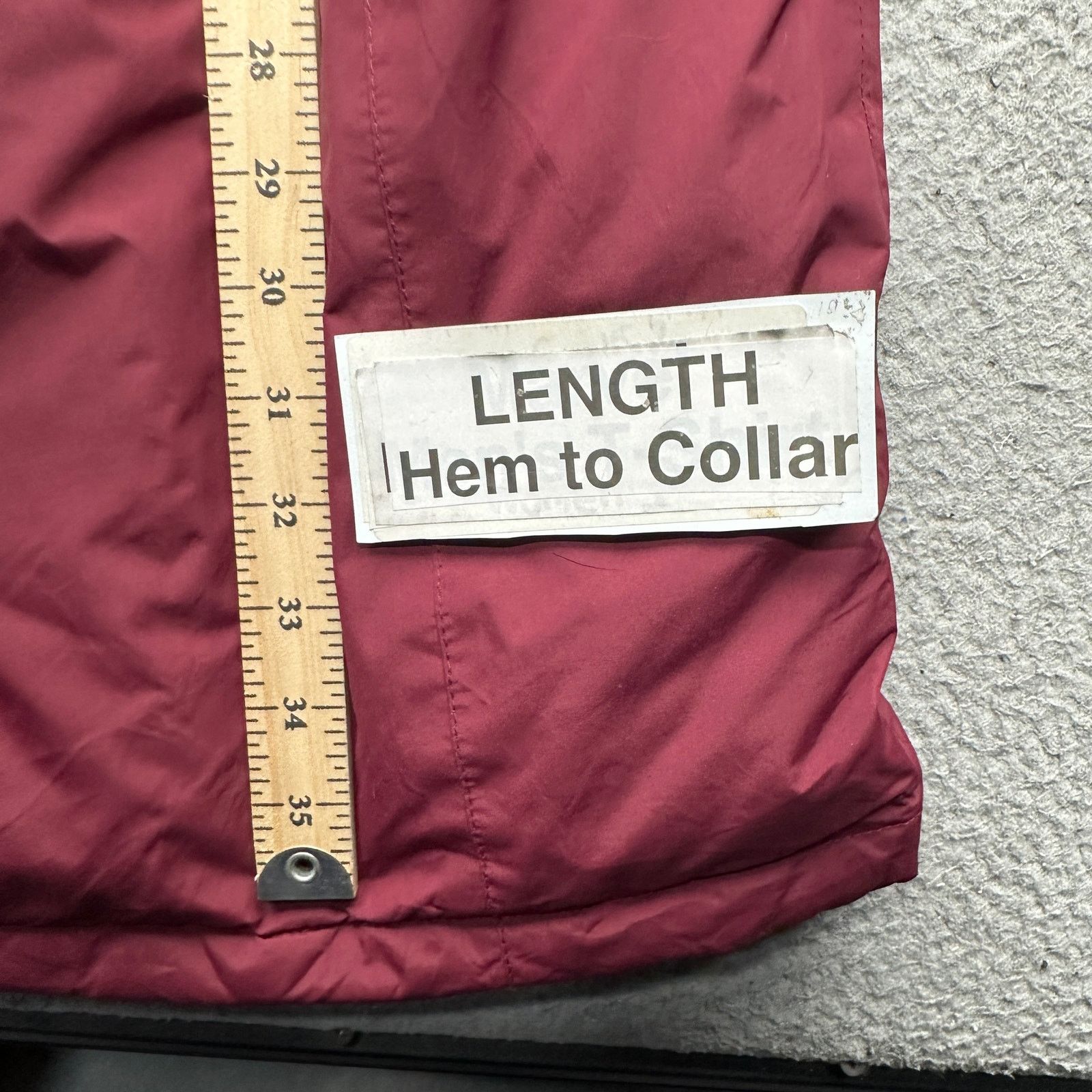 L.L. Bean LL Bean 276588 Goose Down Puffer Coat Womens Small Red Parka Size S / US 4 / IT 40 - 4 Thumbnail