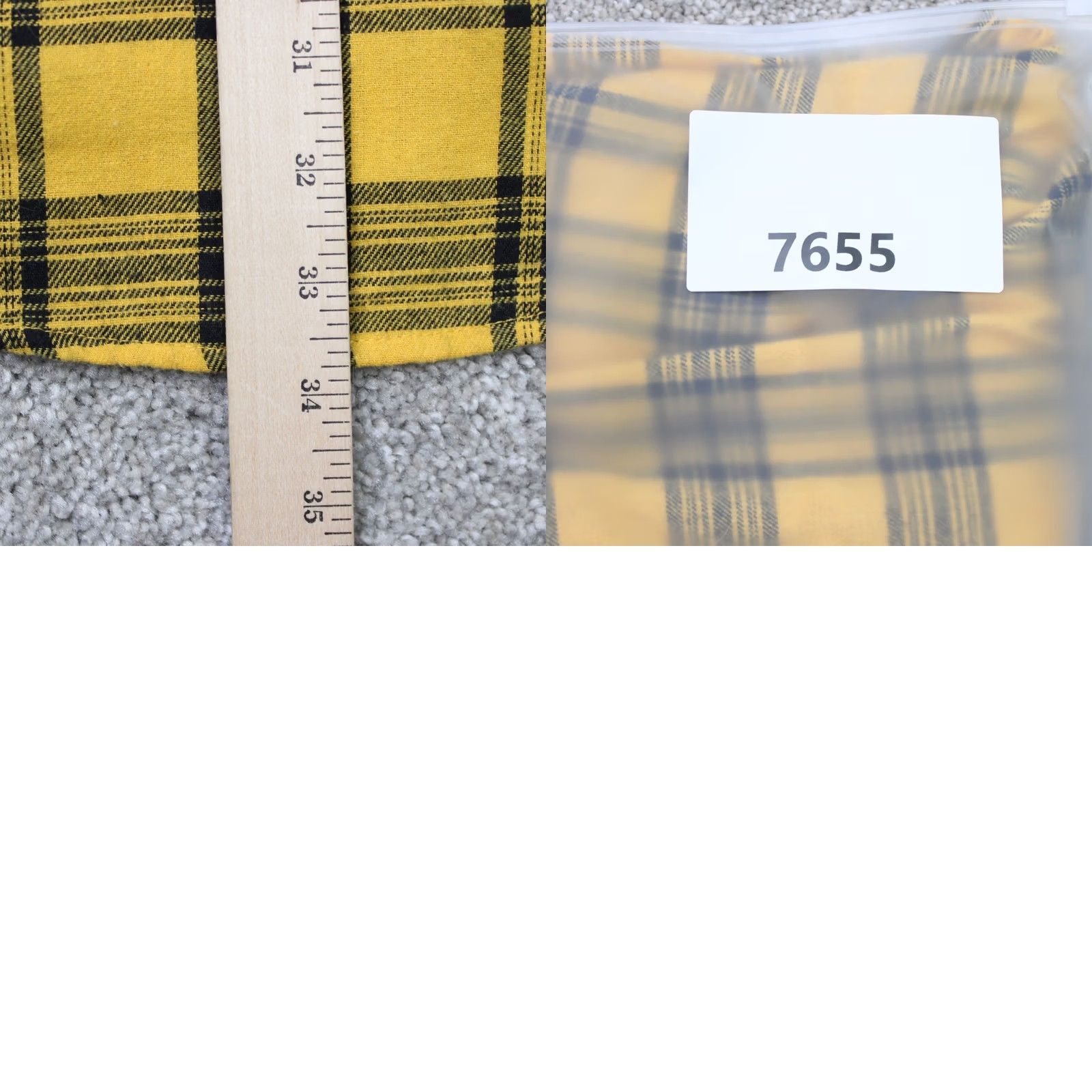Vintage Saint Morta Flannel Shirt Mens XL Yellow/Black Plaid Shirt Long Sleeve Button-Up Casual Workwear 90s Retro Vintage Size US XL / EU 56 / 4 - 9 Thumbnail
