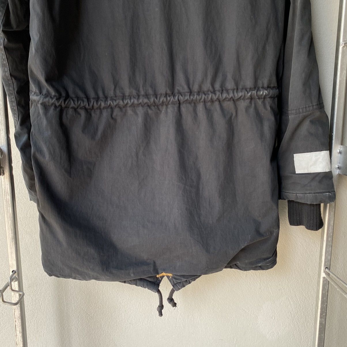 Diesel DIESEL Black Fur-Trimmed Parka Size US S / EU 44-46 / 1 - 11 Thumbnail