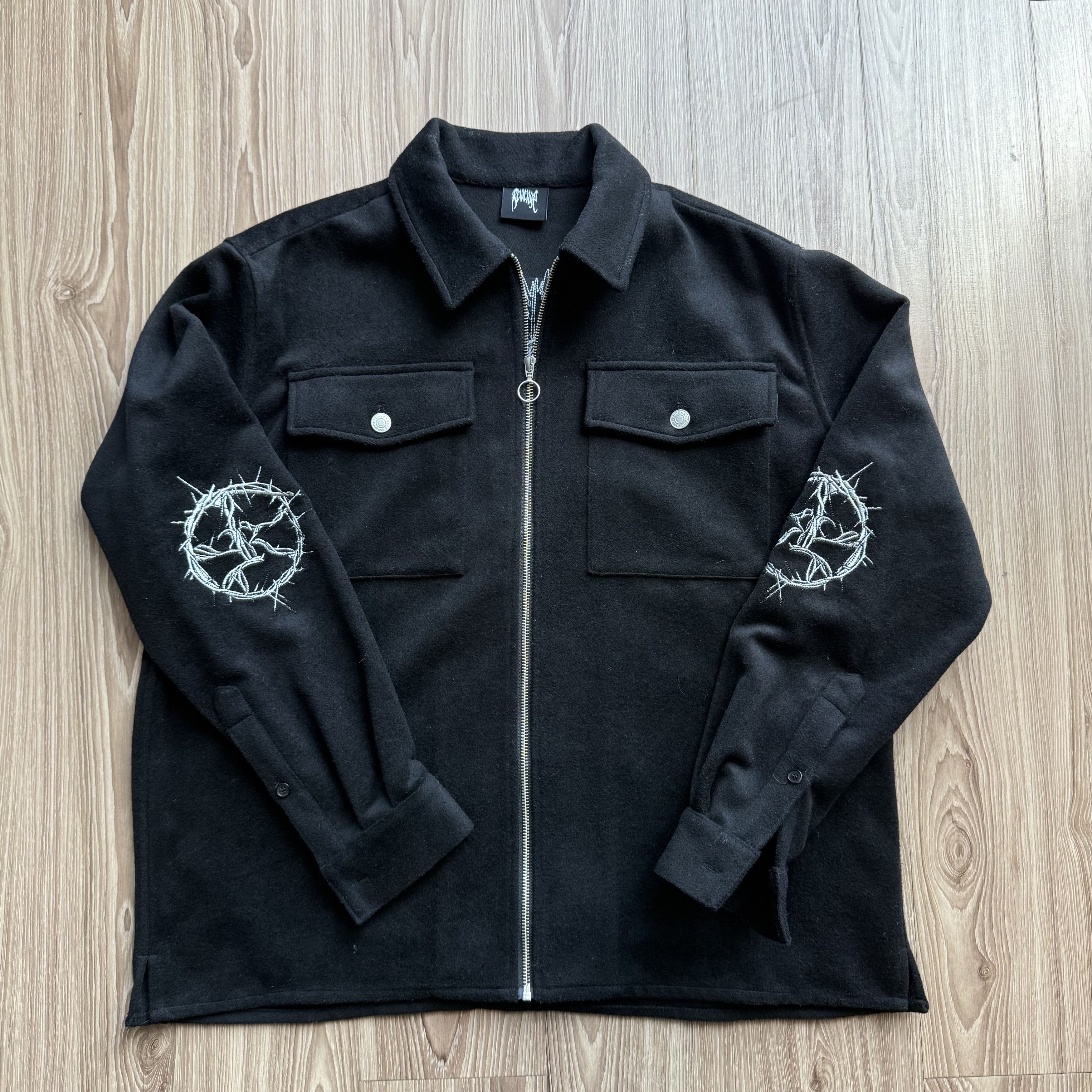 Revenge Revenge Zip Up shirt Jacket Size US M / EU 48-50 / 2 - 1 Thumbnail