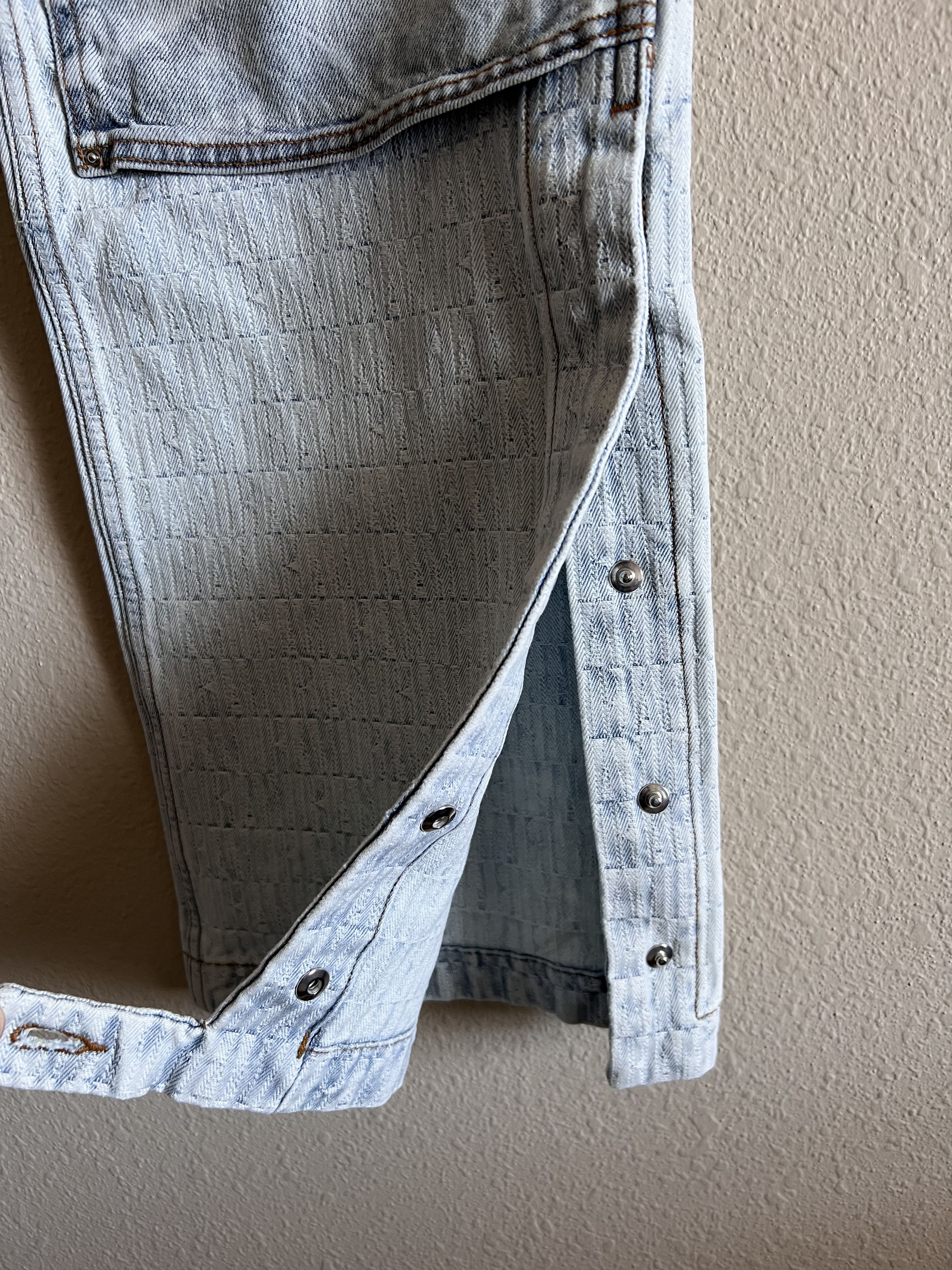 Amiri Amiri Denim Jacquard Carpenter Double Knee Pants Size US 34 / EU 50 - 8 Thumbnail