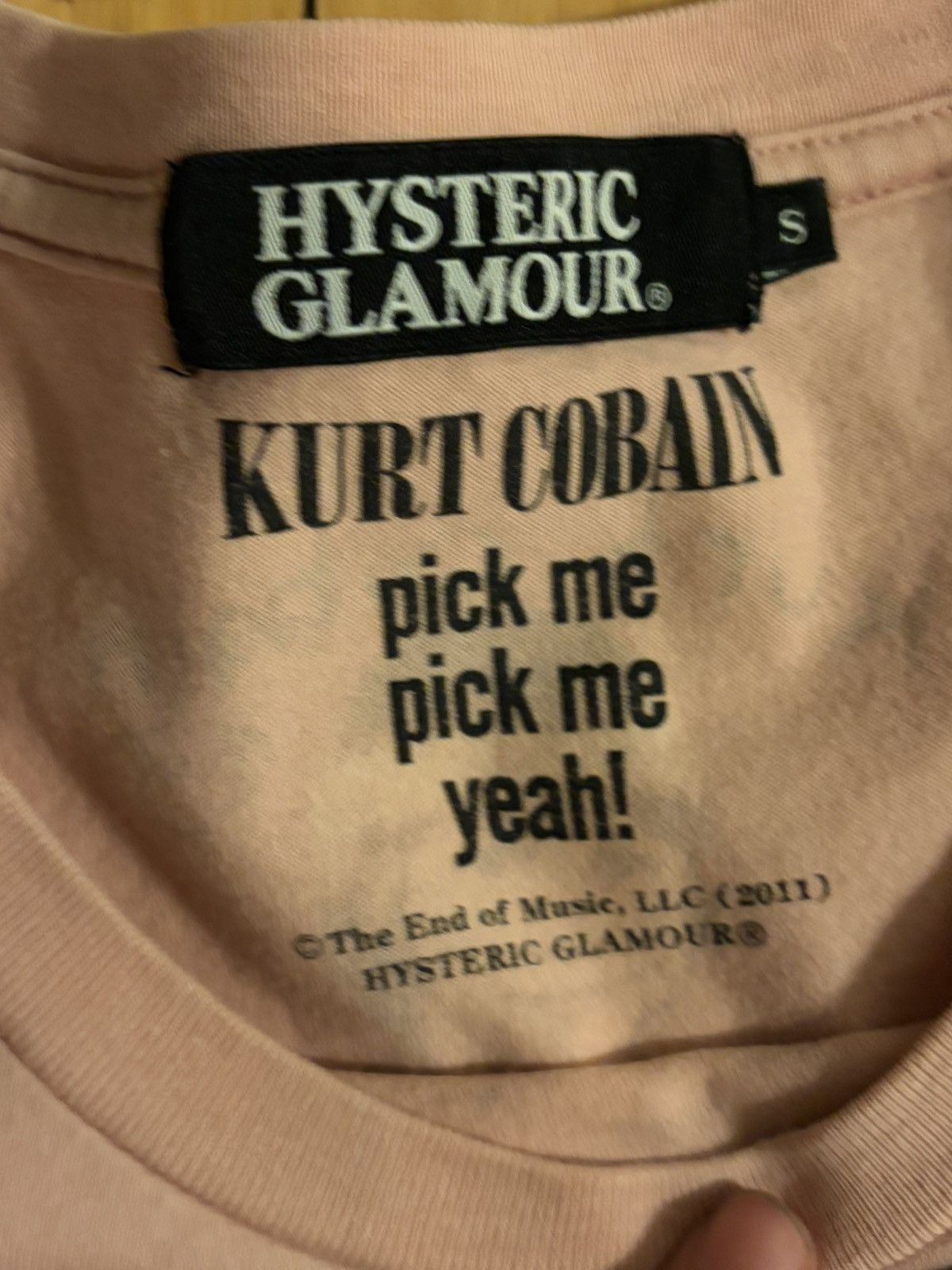 Hysteric Glamour Hysteric glamour kurt cobain shirt Size US M / EU 48-50 / 2 - 4 Thumbnail