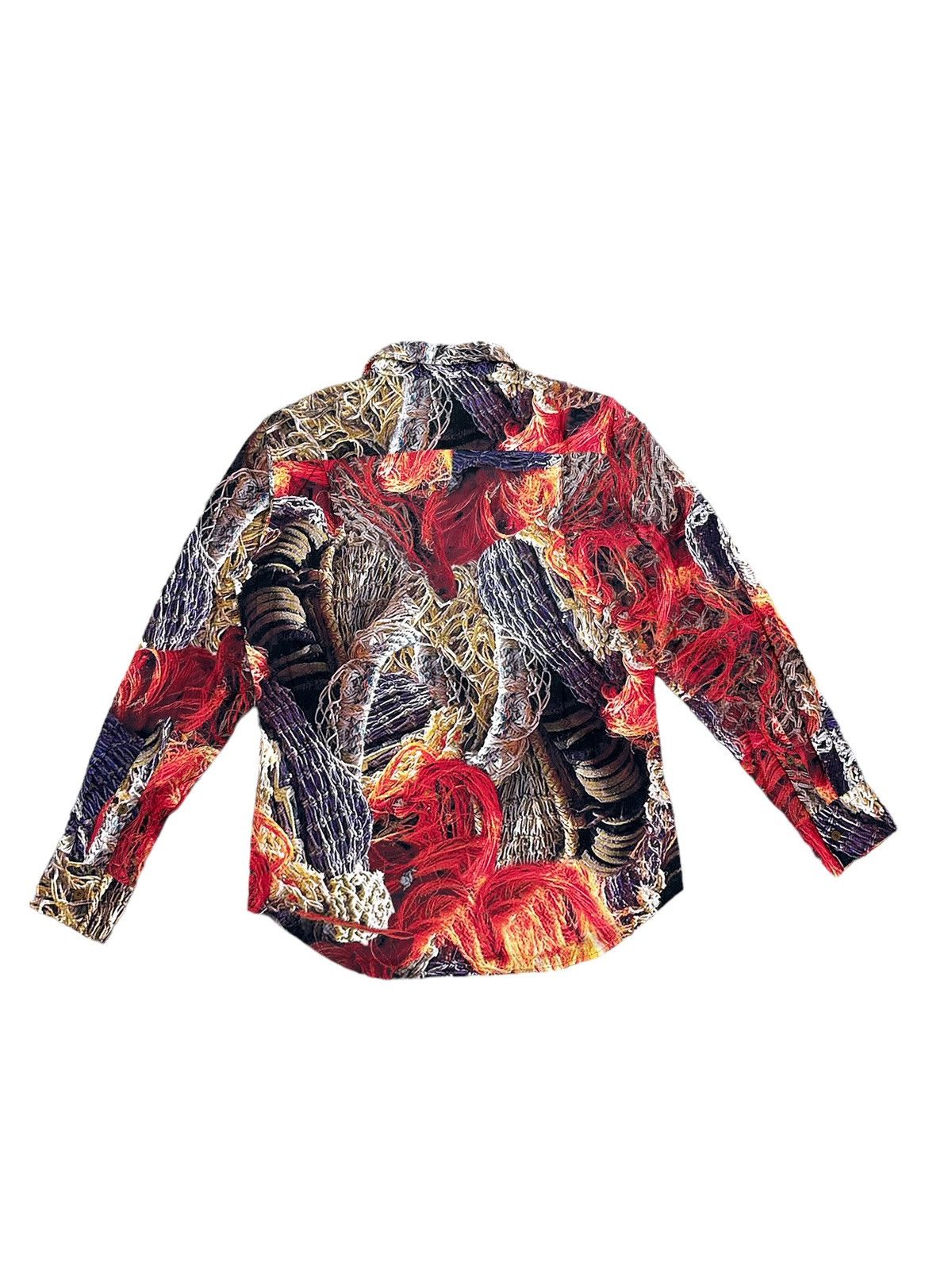 Vivienne Westwood VIVIENNE WESTWOOD MICROFIBER FULL PRINT BUTTON UP SHIRT Size US M / EU 48-50 / 2 - 2 Thumbnail