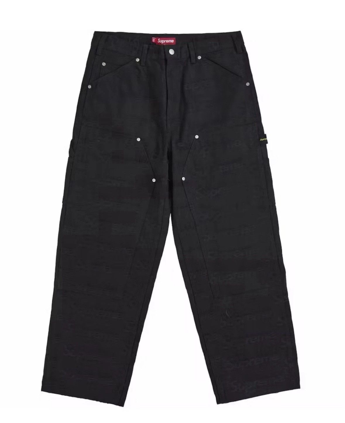 Supreme Supreme Jaquard Denim Carpenter Pants FW25 size 36 Size US 36 / EU 52 - 4 Thumbnail