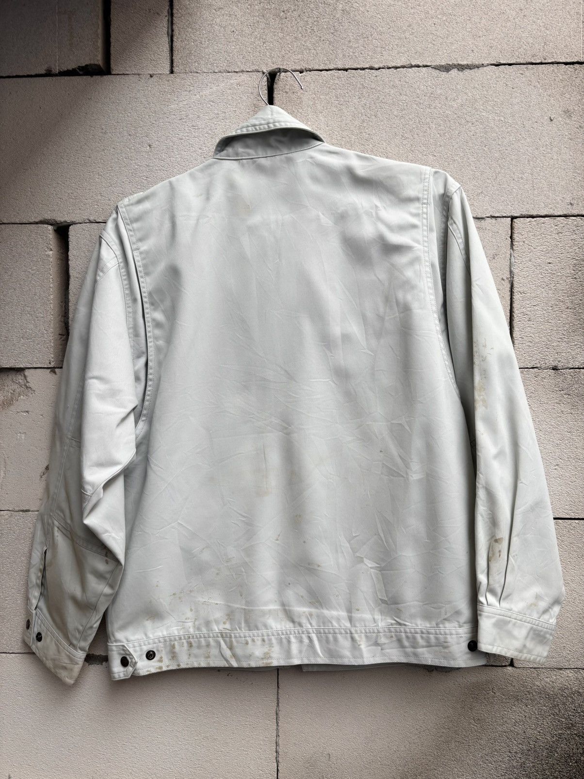 Kansai Yamamoto Thrashed KANSAI YAMAMOTO ZIP JACKET Distressed ERD Grunge Size US L / EU 52-54 / 3 - 5 Thumbnail