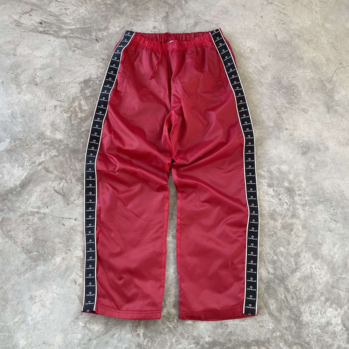 Airwalk × Vintage 🔴 Rare ! ! Vintage Airwalk Baggy Sweatpants 🔴 Size US 30 / EU 46 - 2 Thumbnail