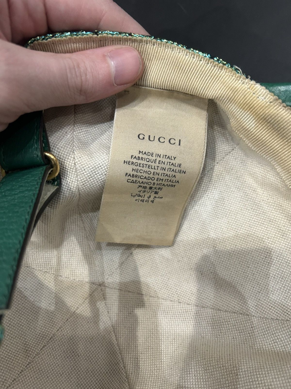 Gucci Gucci iridescent monogram hat Size ONE SIZE - 5 Thumbnail