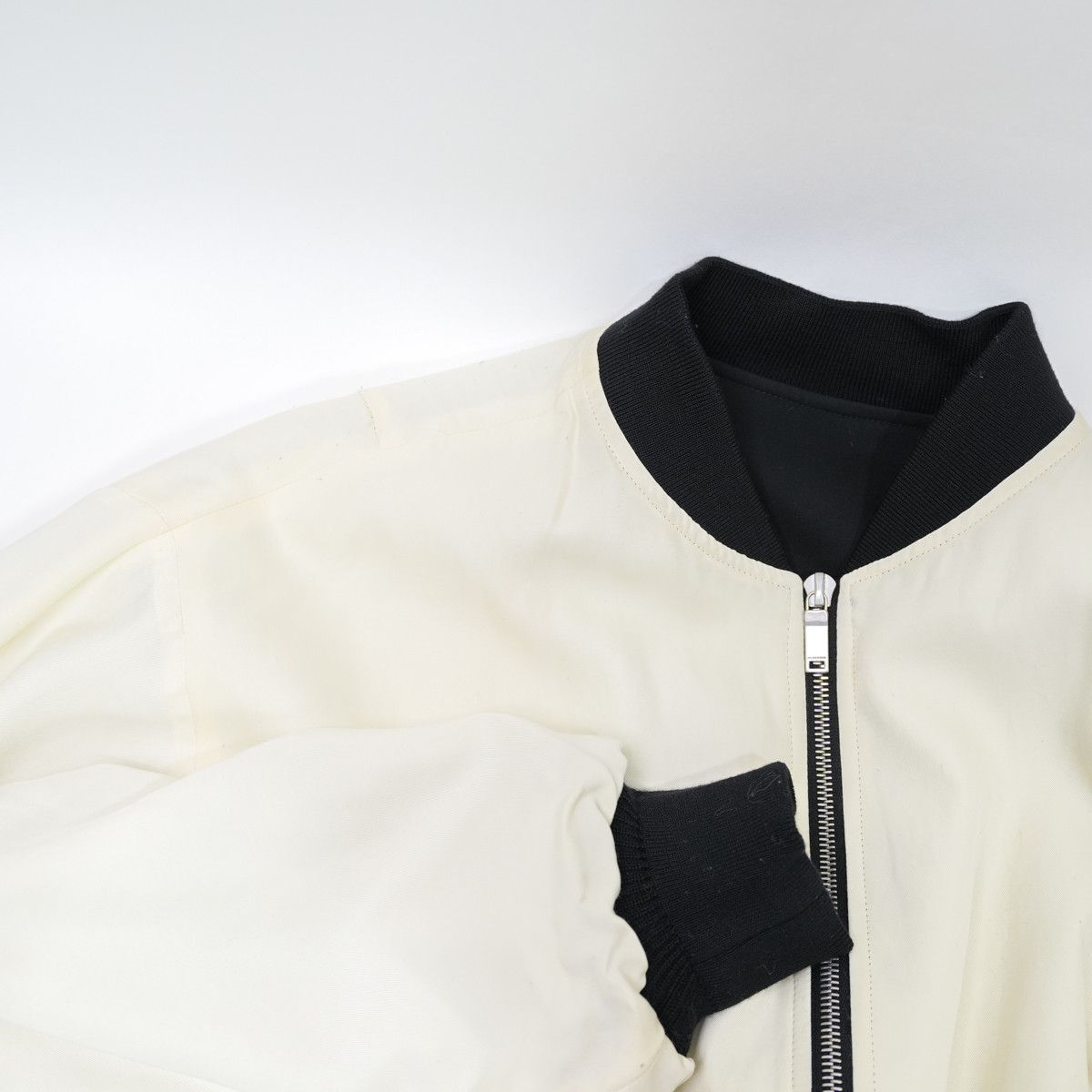 Jil Sander 2019AW WOOL PADDED REVERSIBLE ZIP-UP BOMBER JACKET Size US S / EU 44-46 / 1 - 6 Thumbnail