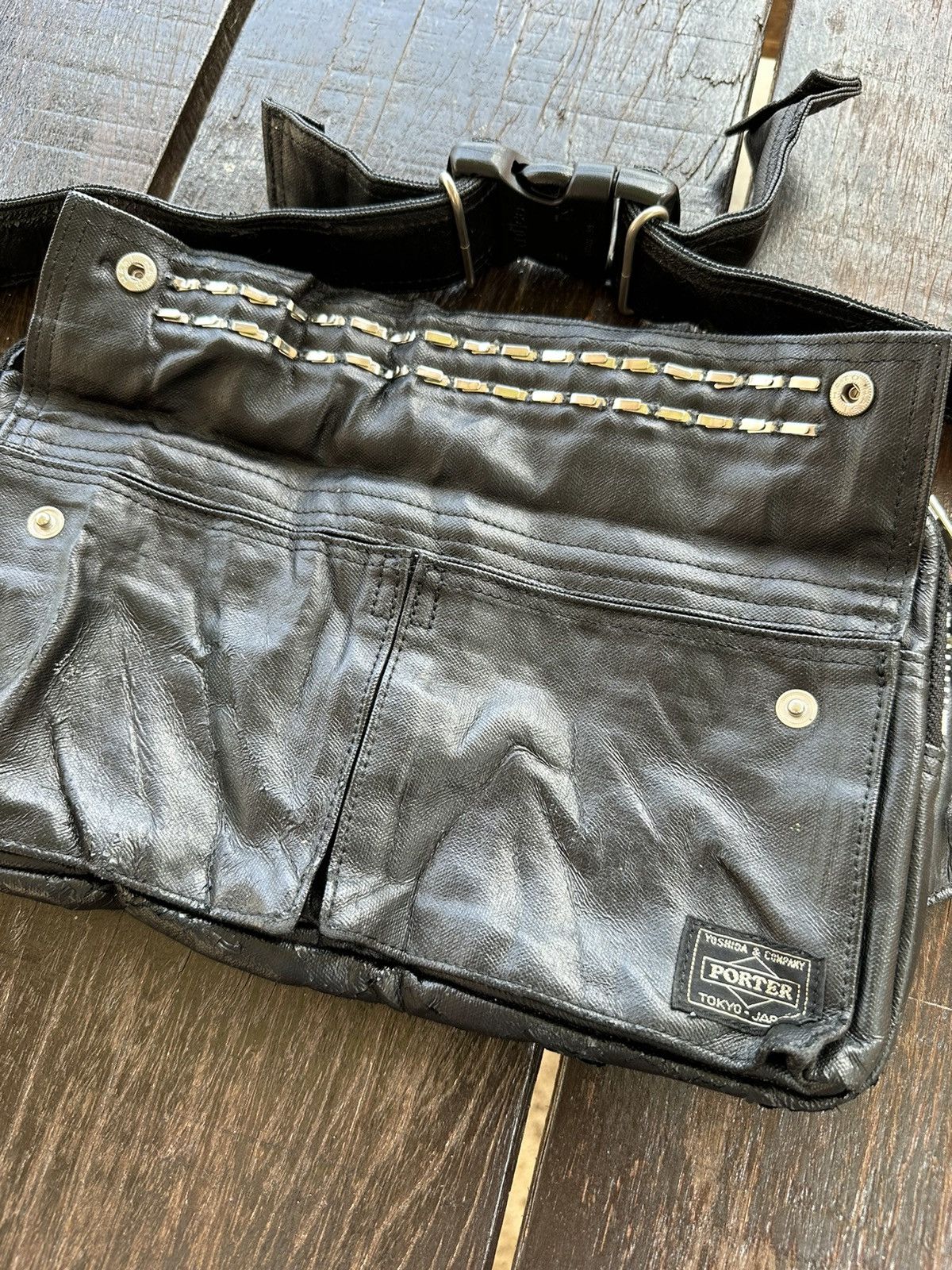 Japanese Brand × Porter Porter waist bag punk design Size ONE SIZE - 6 Thumbnail