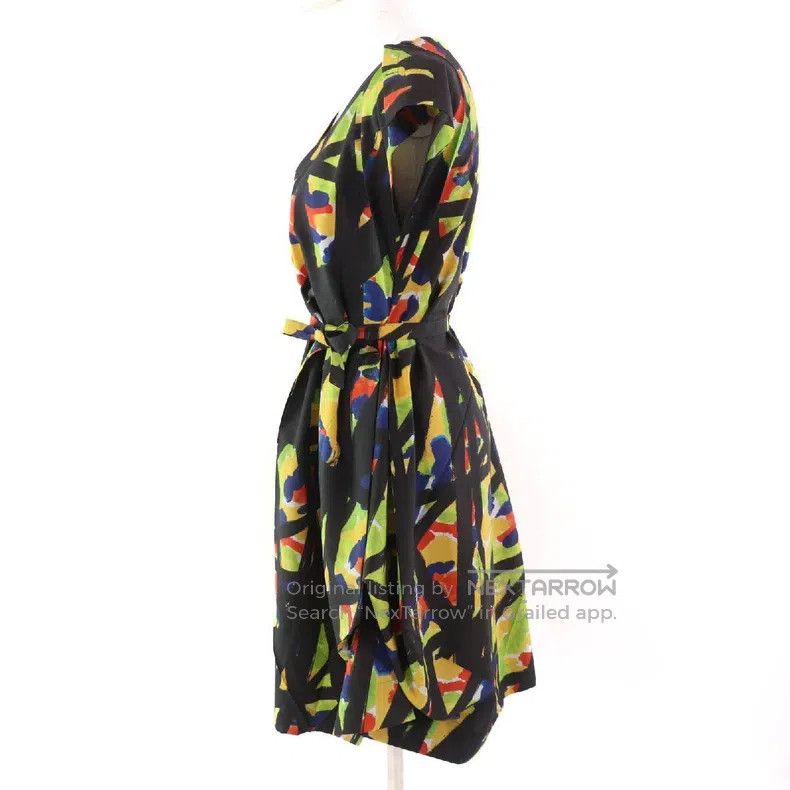 Issey Miyake Issey Miyake Color-block Dress Size M / US 6-8 / IT 42-44 - 3 Thumbnail
