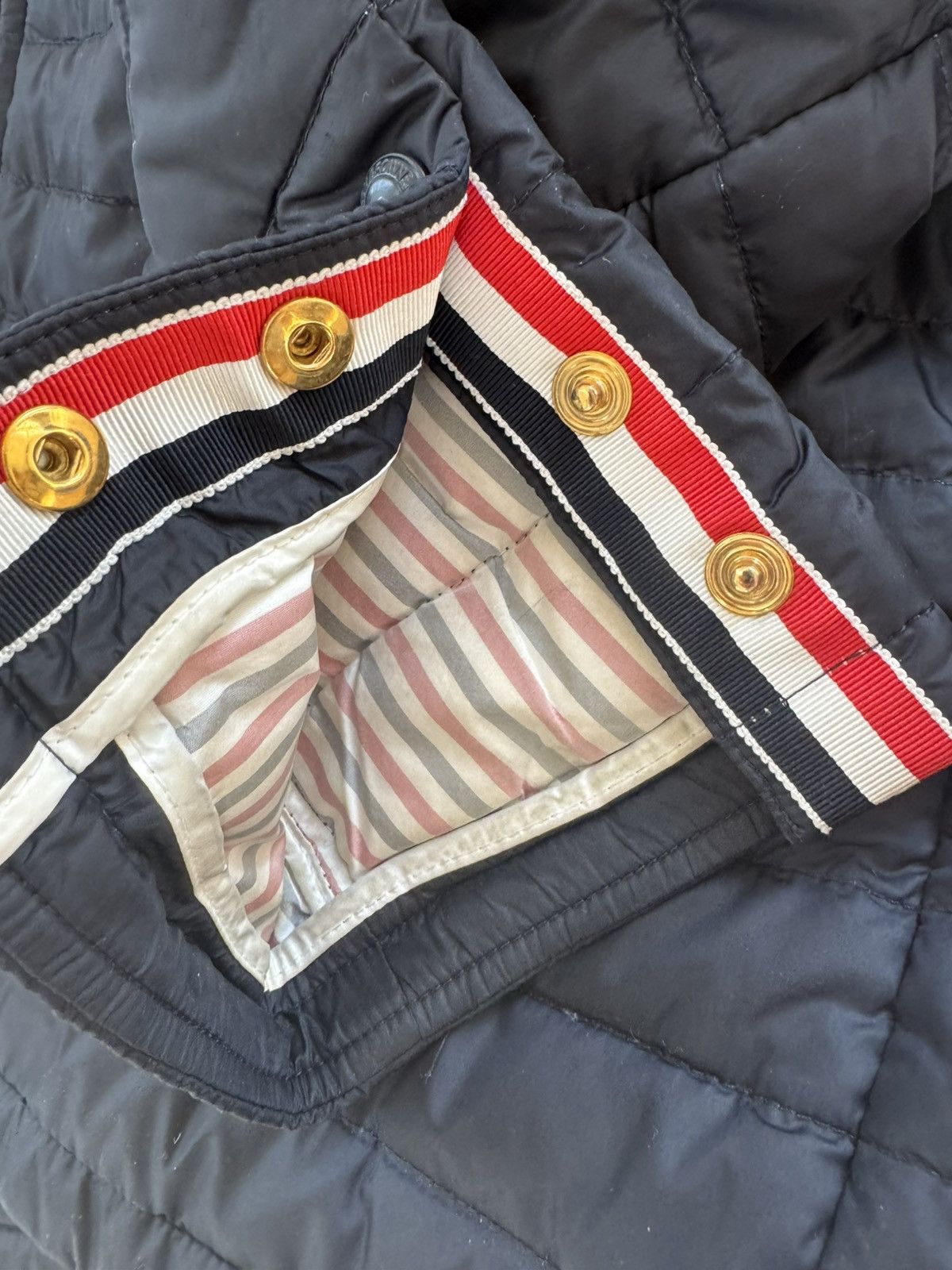 Thom Browne Thom Browne 4 Stripe Padded Jacket Size US S / EU 44-46 / 1 - 4 Thumbnail