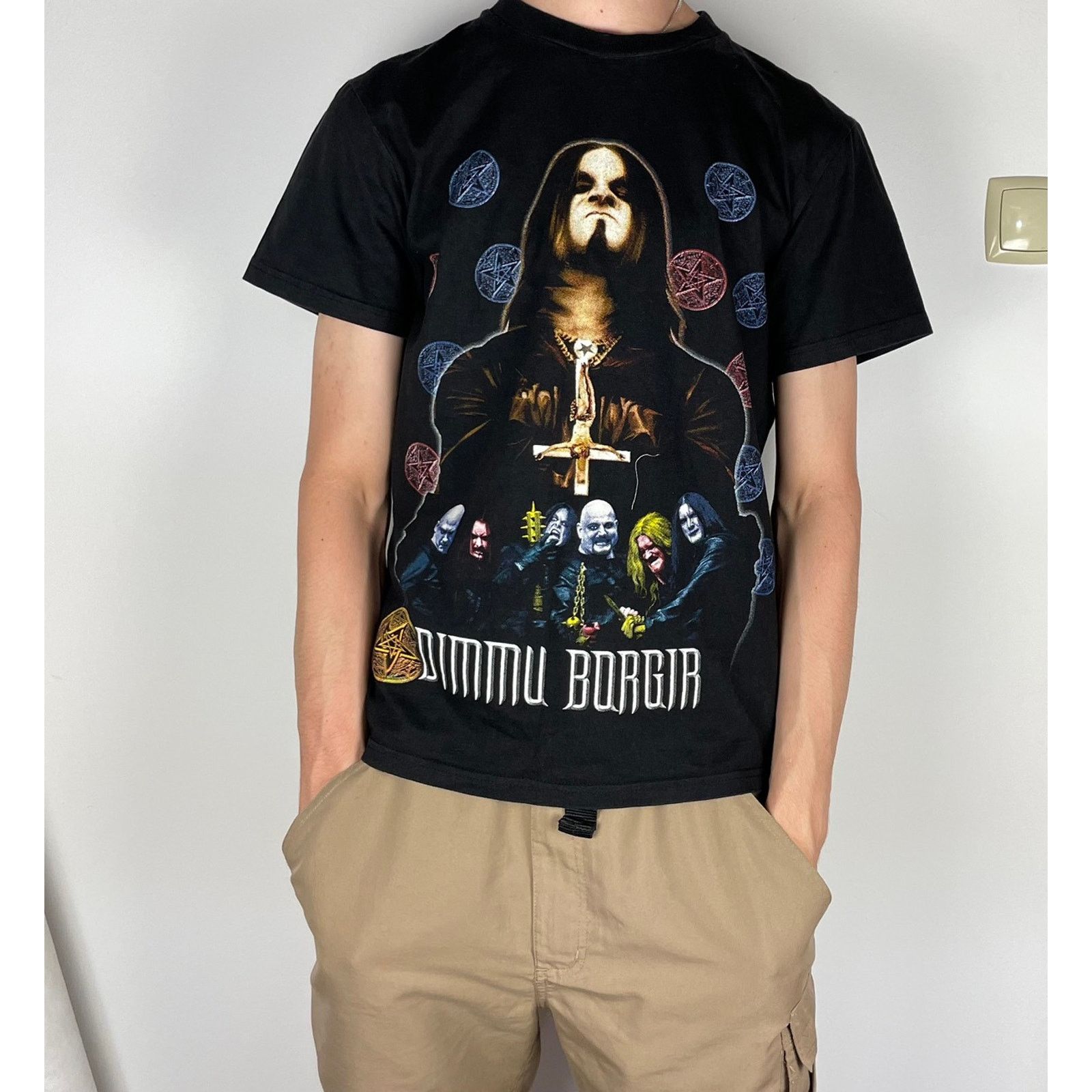 Band Tees × Vintage Vintage Dimmu Borgir T-shirt Size US M / EU 48-50 / 2 - 3 Thumbnail