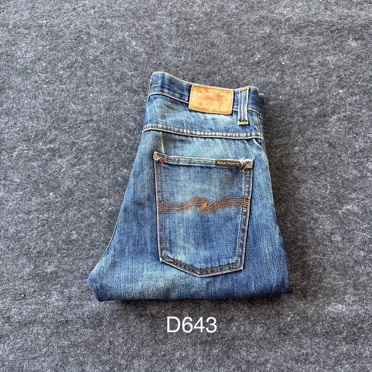 Nudie Jeans Nudie Jeans Distressed Washed Denim Made in Italy 31x32 D643 Size US 31 - 21 Thumbnail