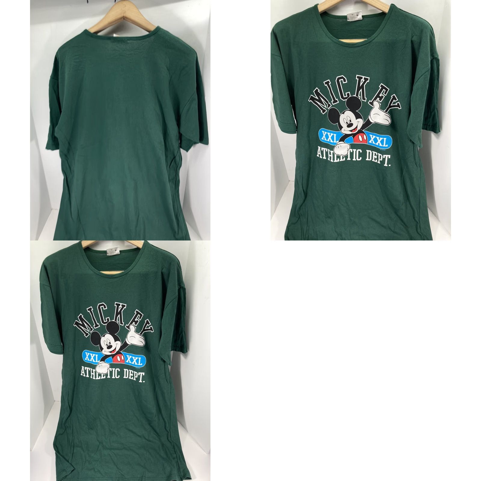 Disney VINTAGE Walt Disney World Sleep Shirt Women OSFA Green Mickey Mouse NOS NWOT Size ONE SIZE - 9 Thumbnail