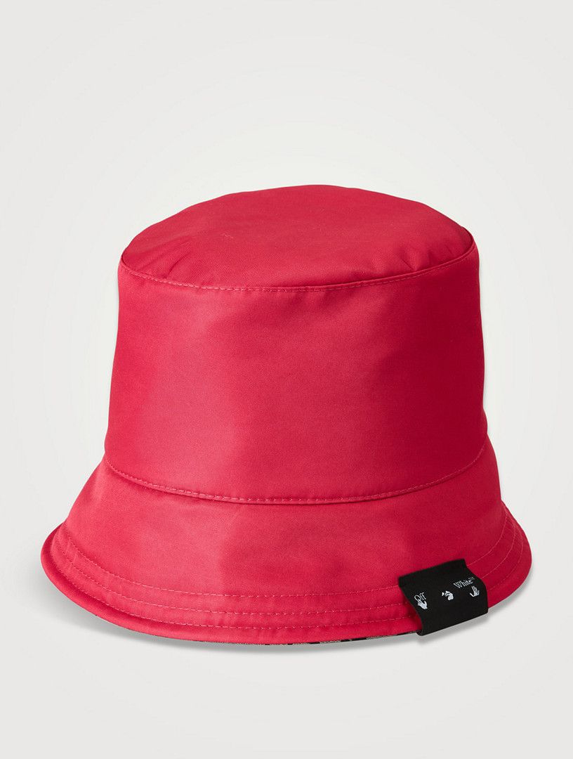 Off-White o1y1125 Size : OS / Bucket Hat / Cap in Magenta Size ONE SIZE - 1 Thumbnail
