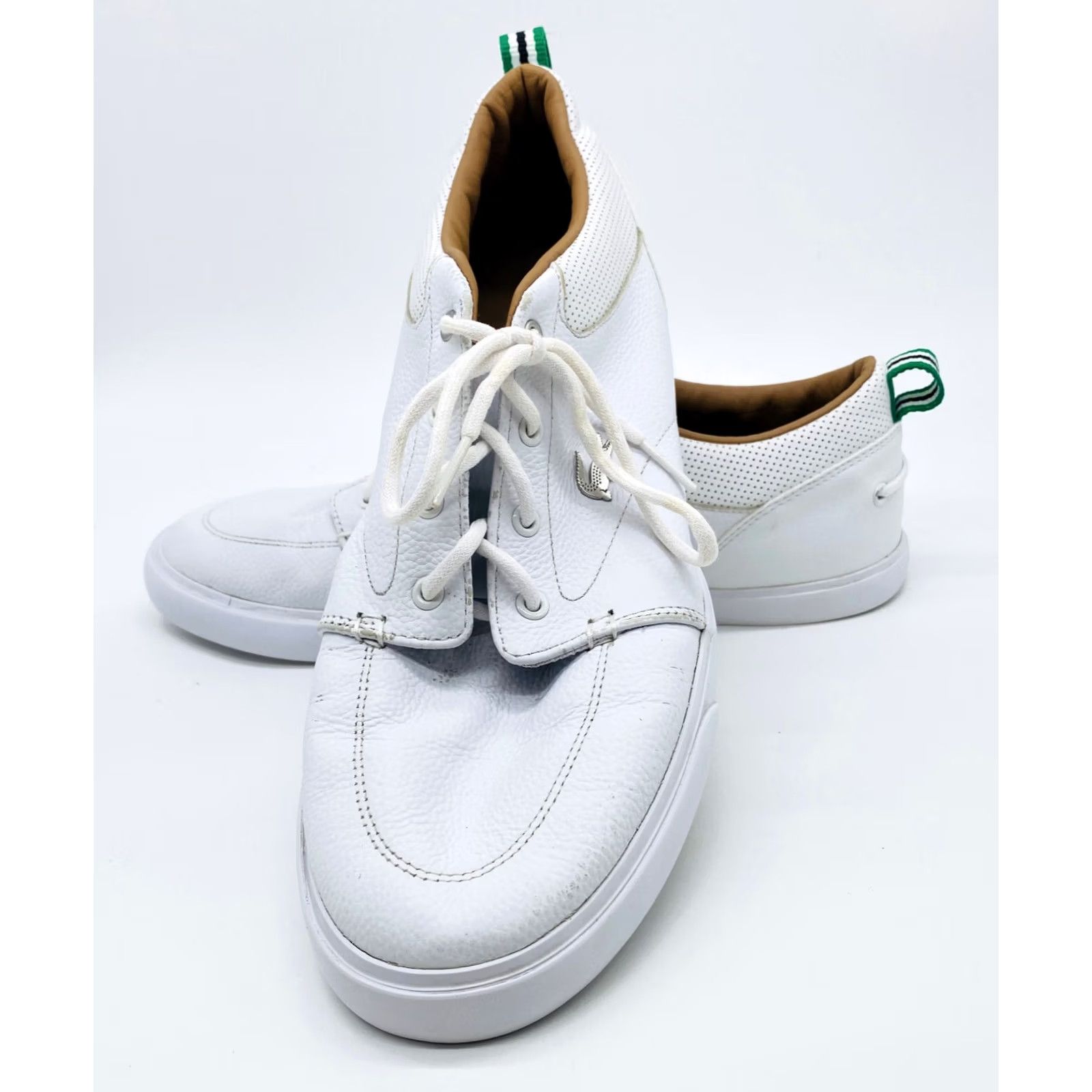 Lacoste Lacoste Bayliss 119 1 U Sneaker Men White Leather 10.5 Shoes Size US 11 / EU 44 - 2 Thumbnail