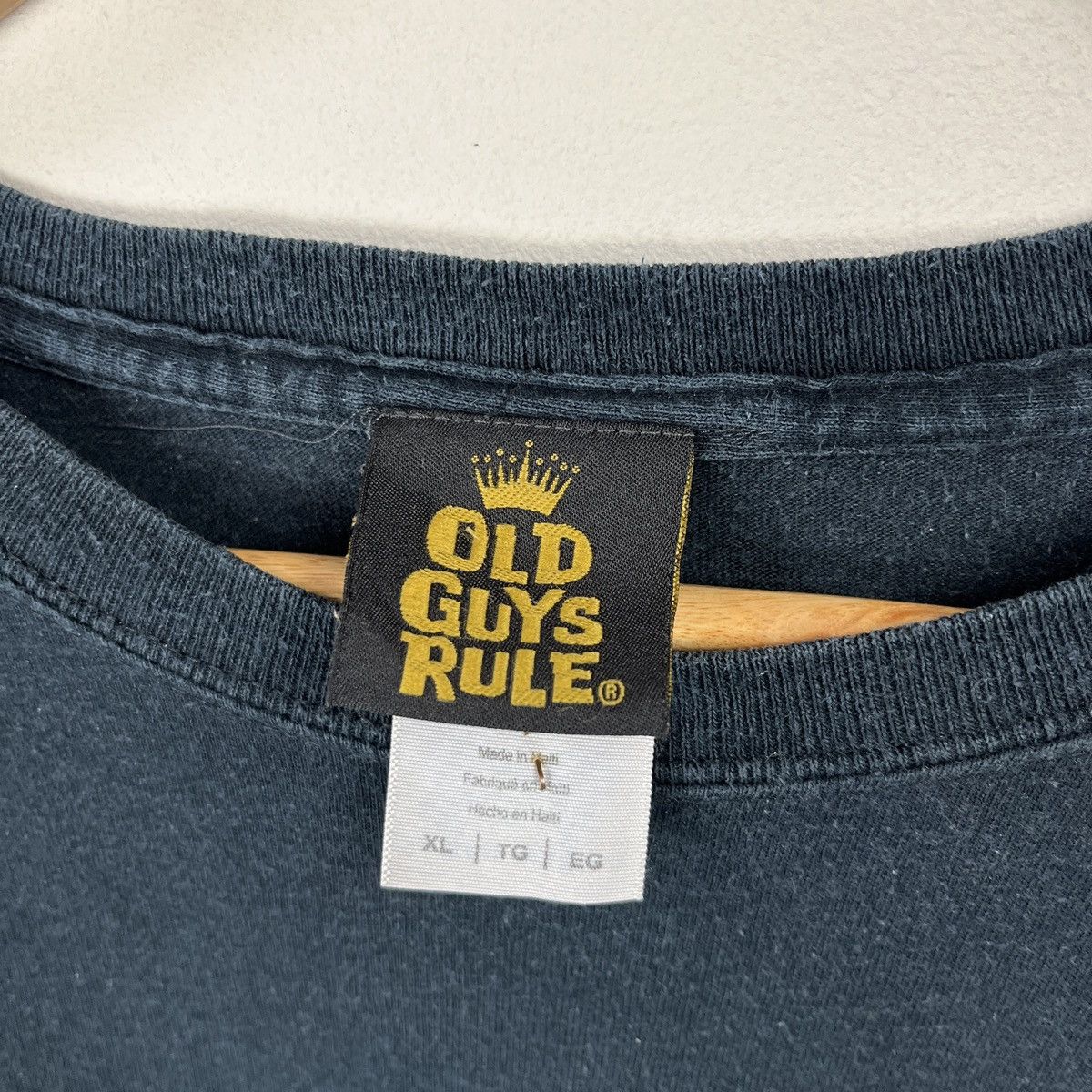 Gildan Old Guys Rules T-shirt Gildan Heavy coton Size US XL / EU 56 / 4 - 8 Thumbnail