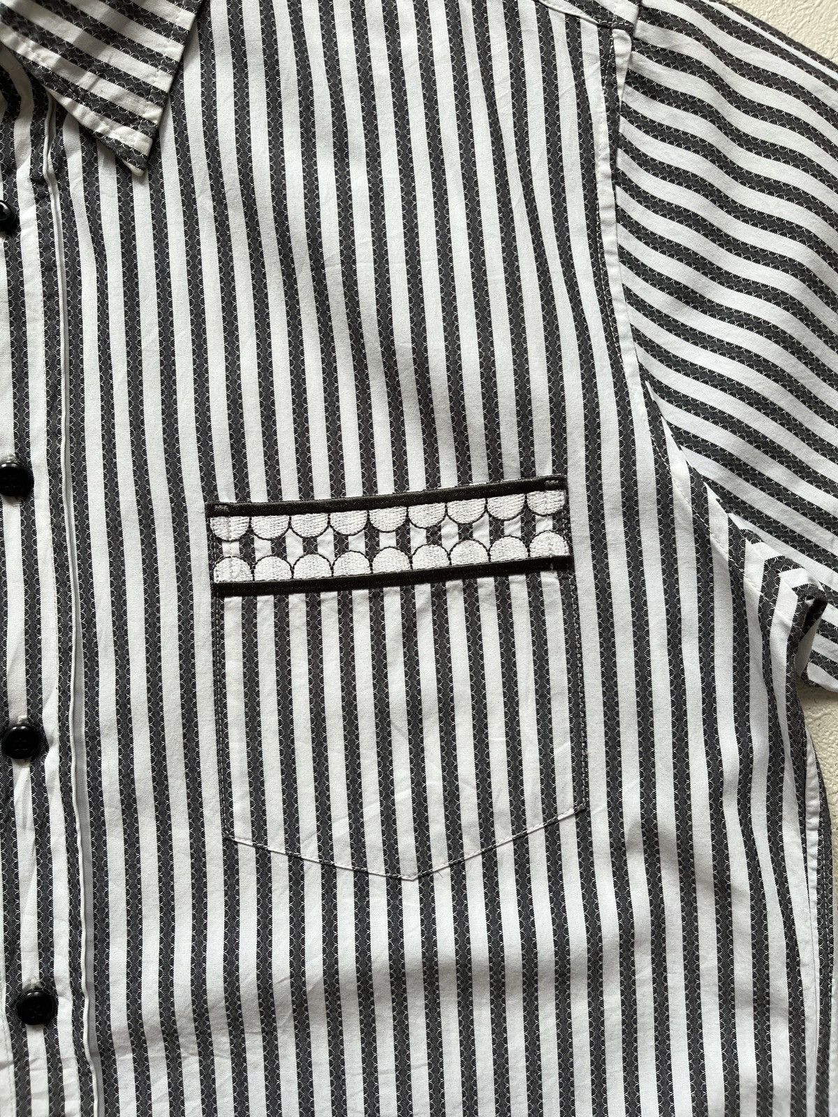 Original Fake Original Fake Striped Button Up Shirts by Kaws Size US M / EU 48-50 / 2 - 10 Thumbnail