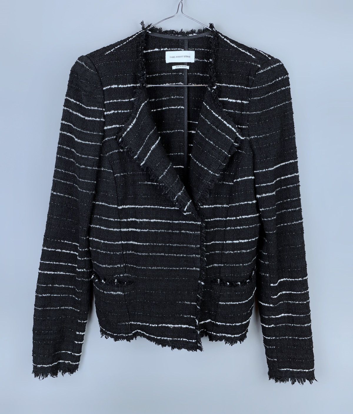 Isabel Marant Etoile Isabel Marant Etoile Glen Slub Knit Tweed Blazer Size 36 Size XS / US 0-2 / IT 36-38 - 5 Thumbnail