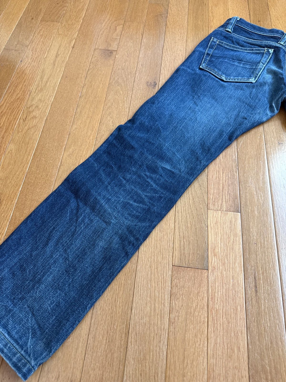 SOMET Raw Japanese Denim Jeans Size US 26 / EU 42 - 14 Thumbnail