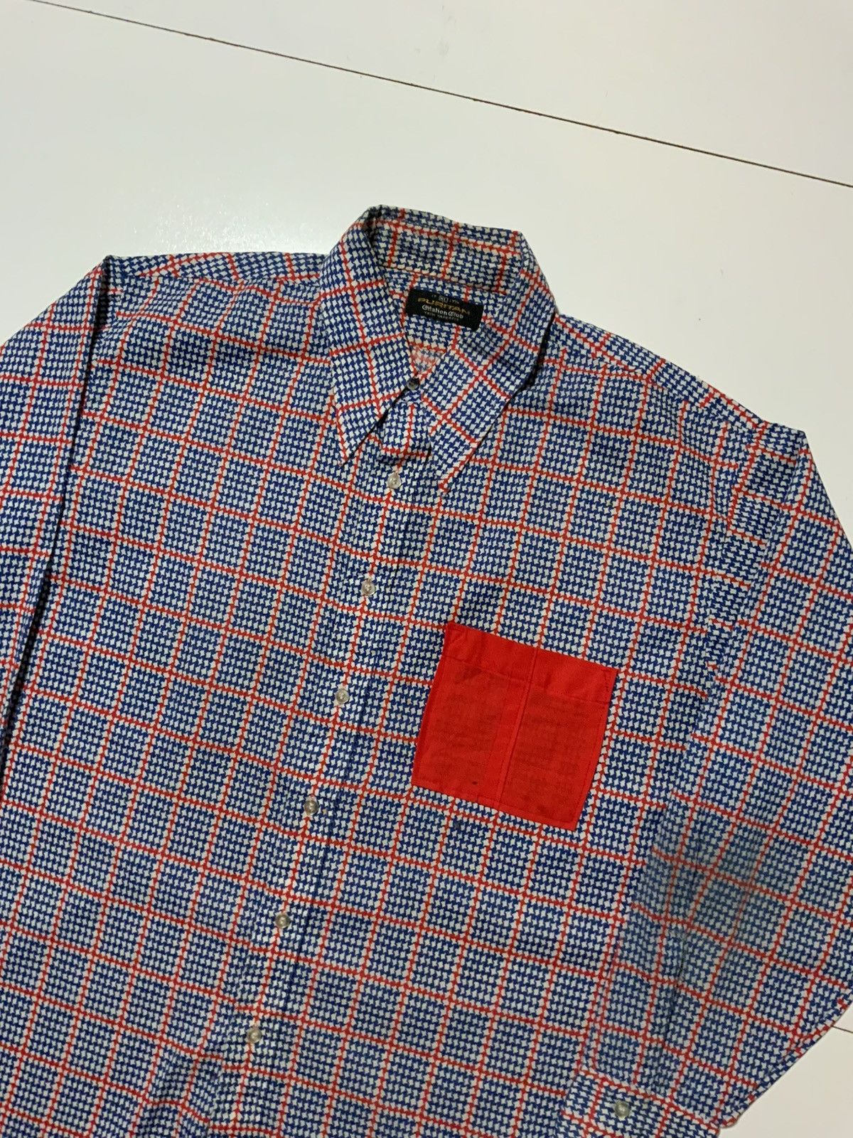 Puritan Vintage 60s Puritan Citation Club Rockabilly Button Shirt Size US XL / EU 56 / 4 - 3 Thumbnail