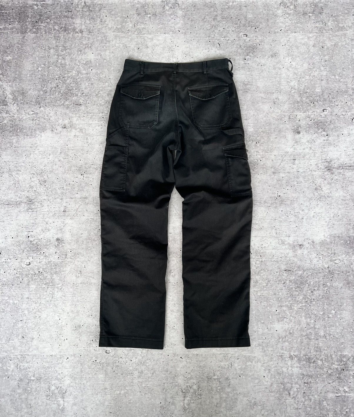 Dickies × Vintage Dickies Vintage Distressed Black Cargo Pants Size US 32 / EU 48 - 7 Thumbnail