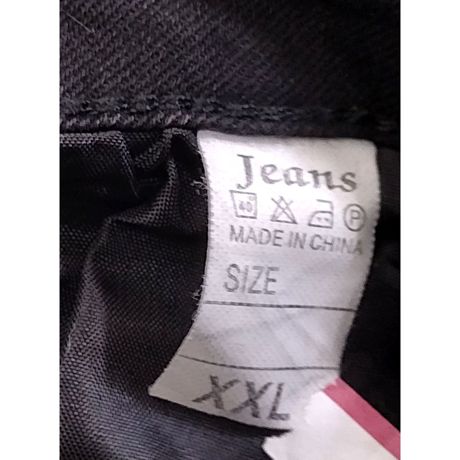 Vintage Unbranded Women's Hipster Jeans Distressed Black Plus XXL Flared Denim 5-Pocket High Rise Stretch Baggy Mens Womens Boys Girls Size 40" / US 18 - 5 Thumbnail