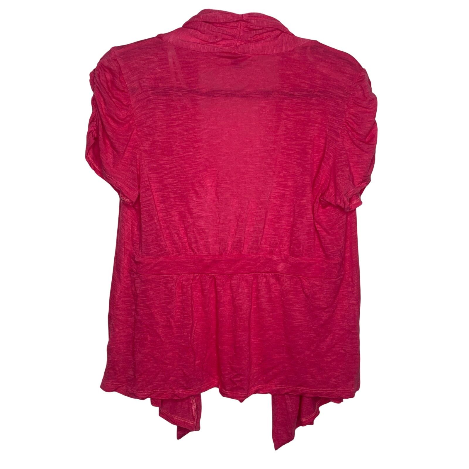 Other AGB Soft Open Short Sleeve Cardigan Size L / US 10 / IT 46 - 3 Thumbnail
