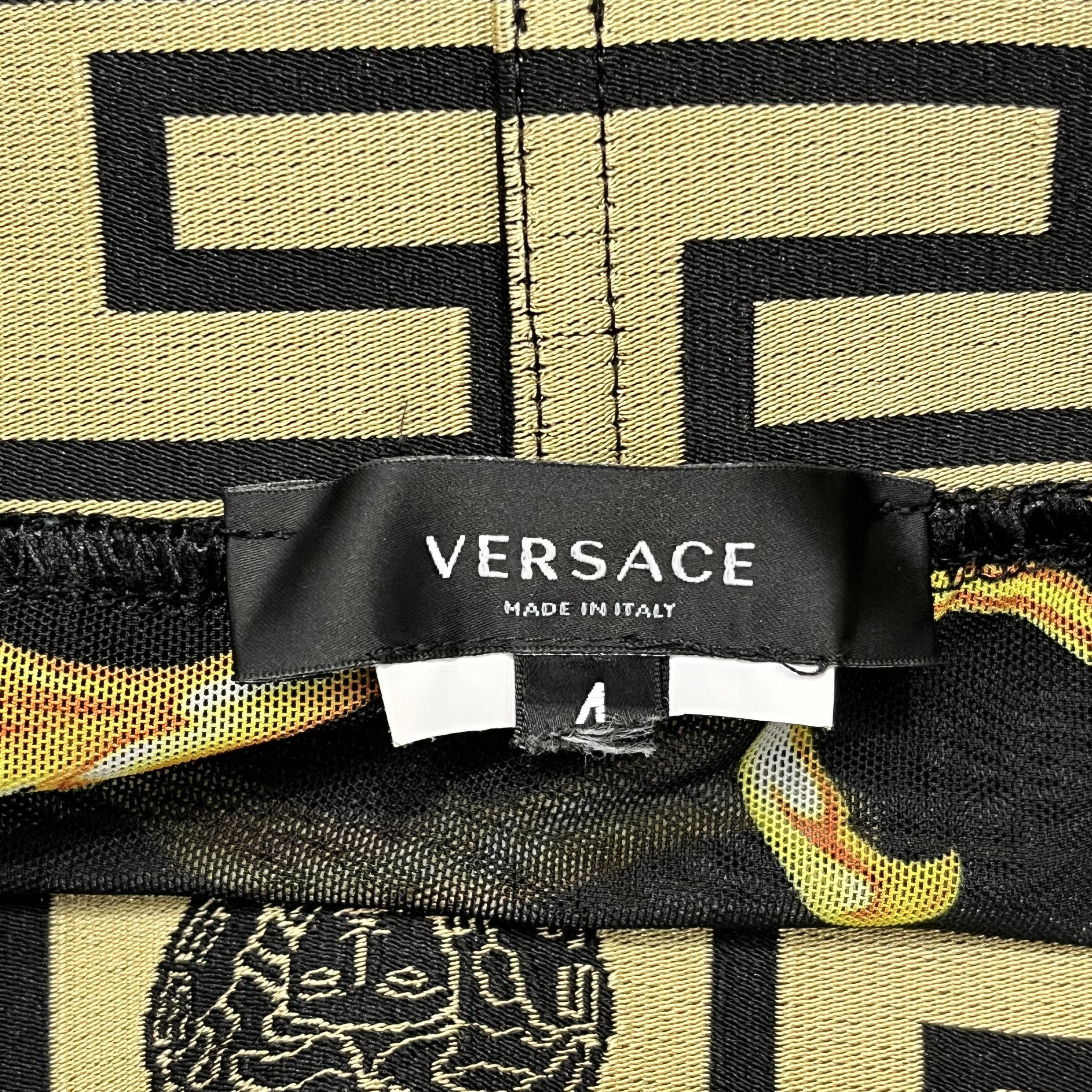 Versace Versace Greca Border Swim Shorts Black Size US 32 / EU 48 - 3 Thumbnail