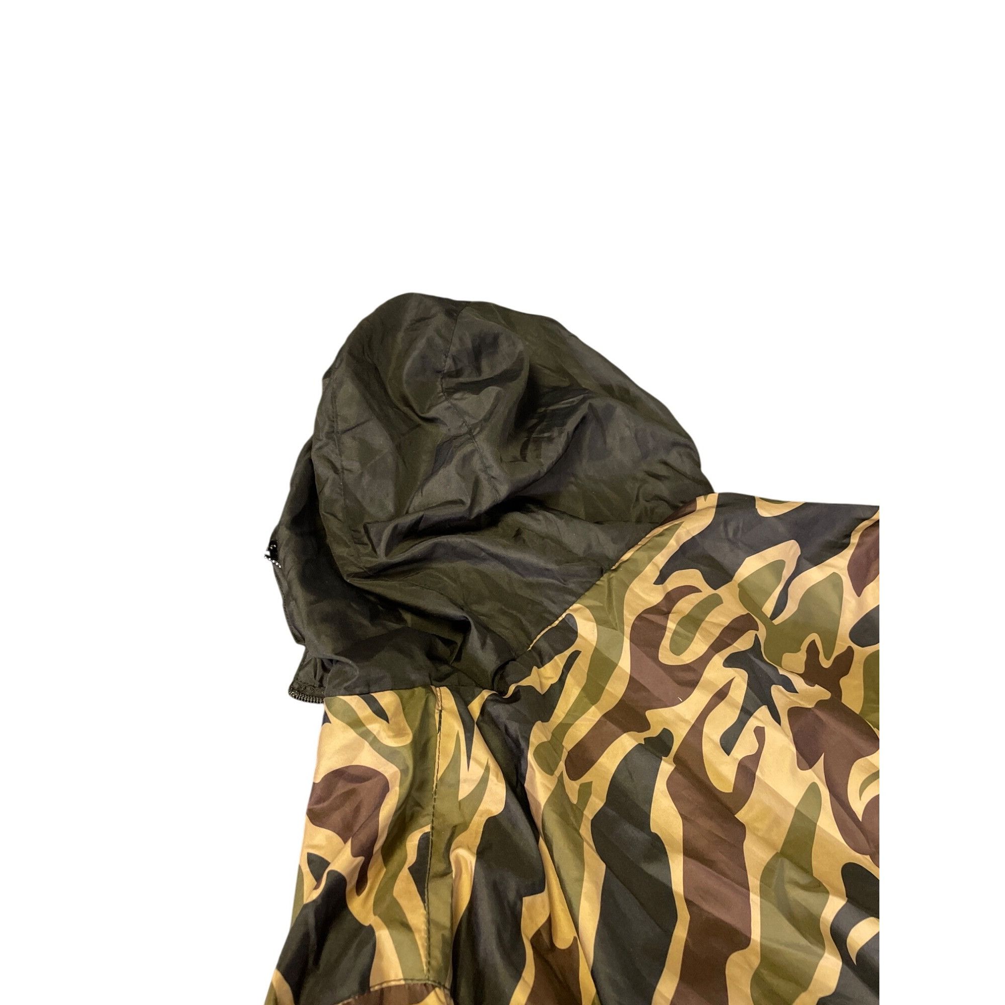 Parish Nation Parish Nation PN Mens Black & White Camo Windbreaker Hoodie Size US L / EU 52-54 / 3 - 13 Thumbnail