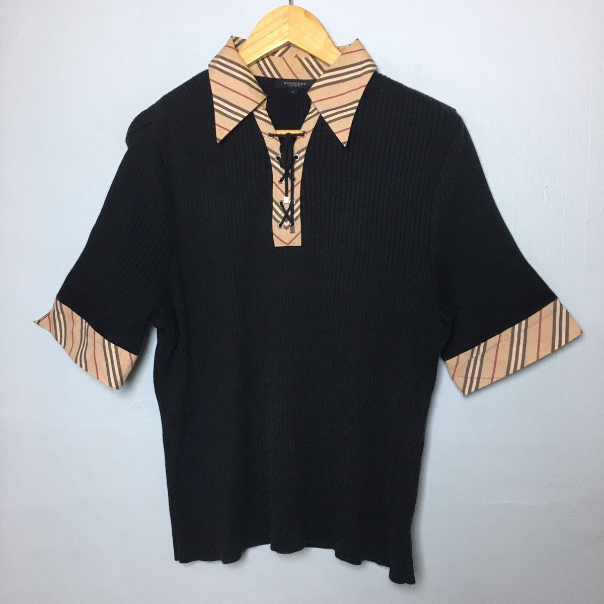 Burberry Nova Check Burberry Elastic Nova Check Polo Size M / US 6-8 / IT 42-44 - 1 Thumbnail
