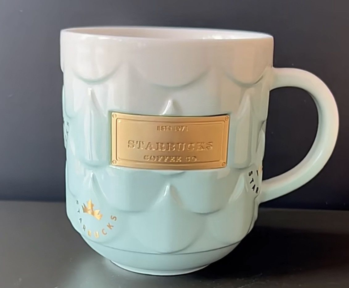 Other Starbucks Anniversary Seablue Collection Scale Pattern Mug Size ONE SIZE - 2 Thumbnail