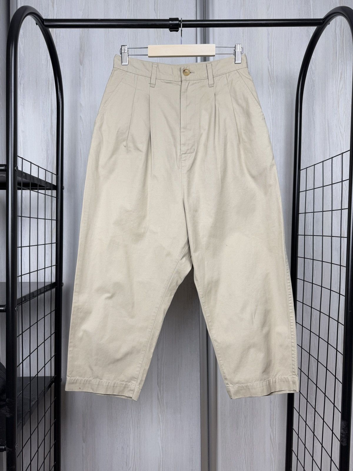 Junya Watanabe JUNYA WATANABE COMME des GARCONS Tuck Wide leg Pleated Pants Size US 28 / EU 44 - 1 Thumbnail