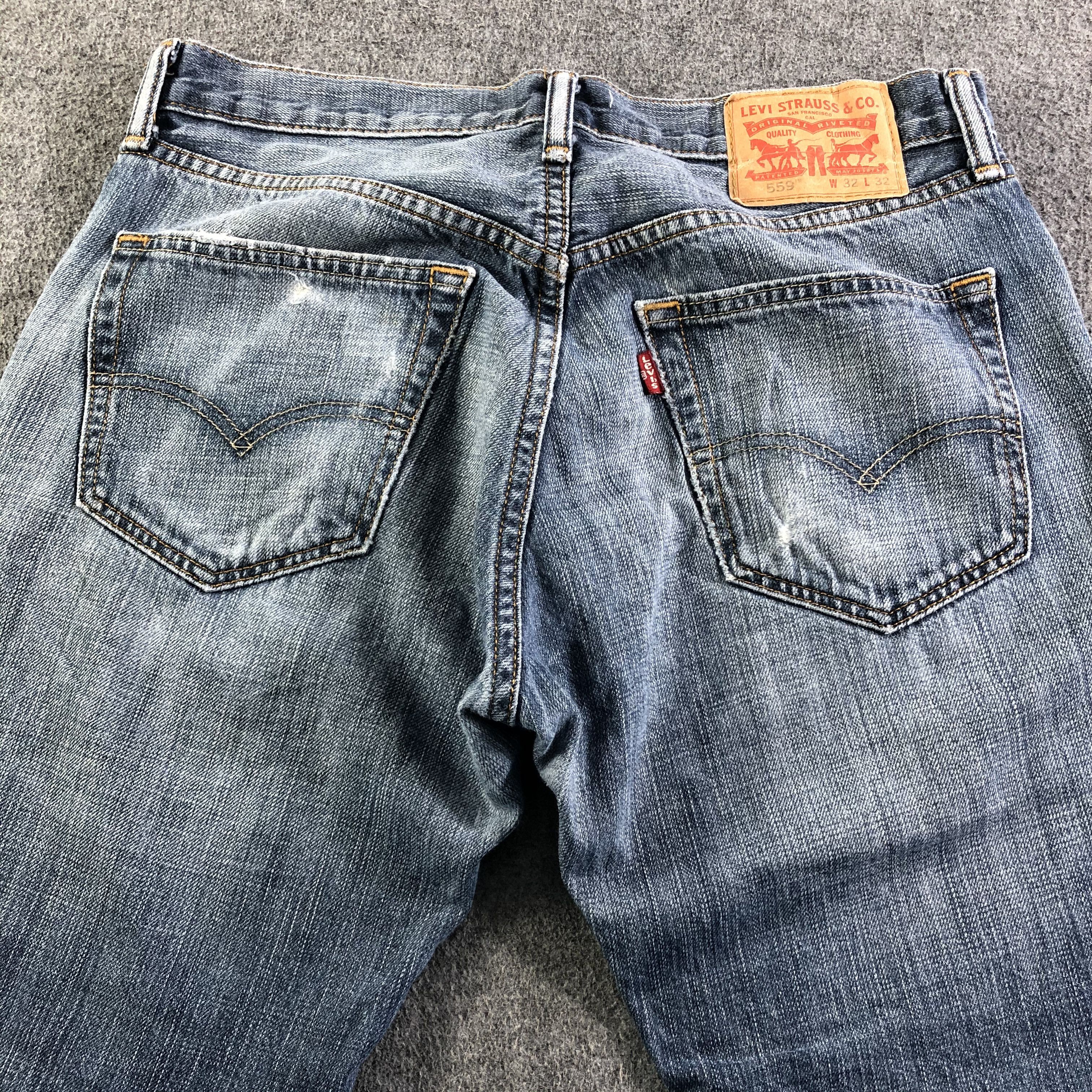 Levi's Vintage Levis 559 Jeans-J3413 Size 33" - 4 Thumbnail