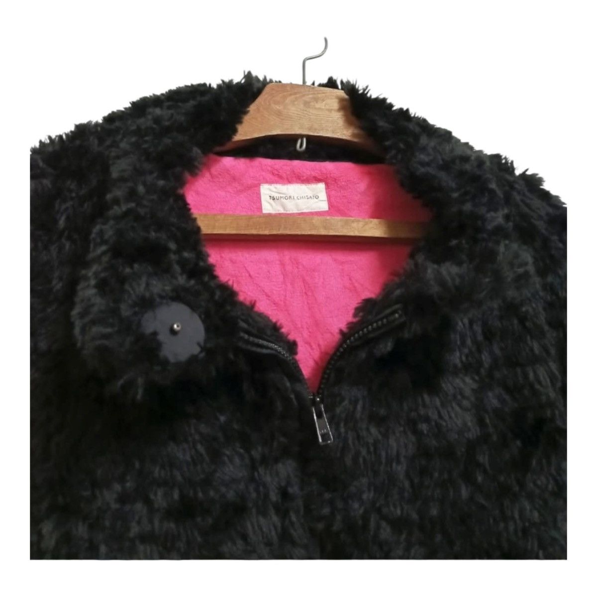 Issey Miyake Tsumori Chisato x Issey Miyake Faux Fur Zipper Jacket Size US M / EU 48-50 / 2 - 4 Thumbnail