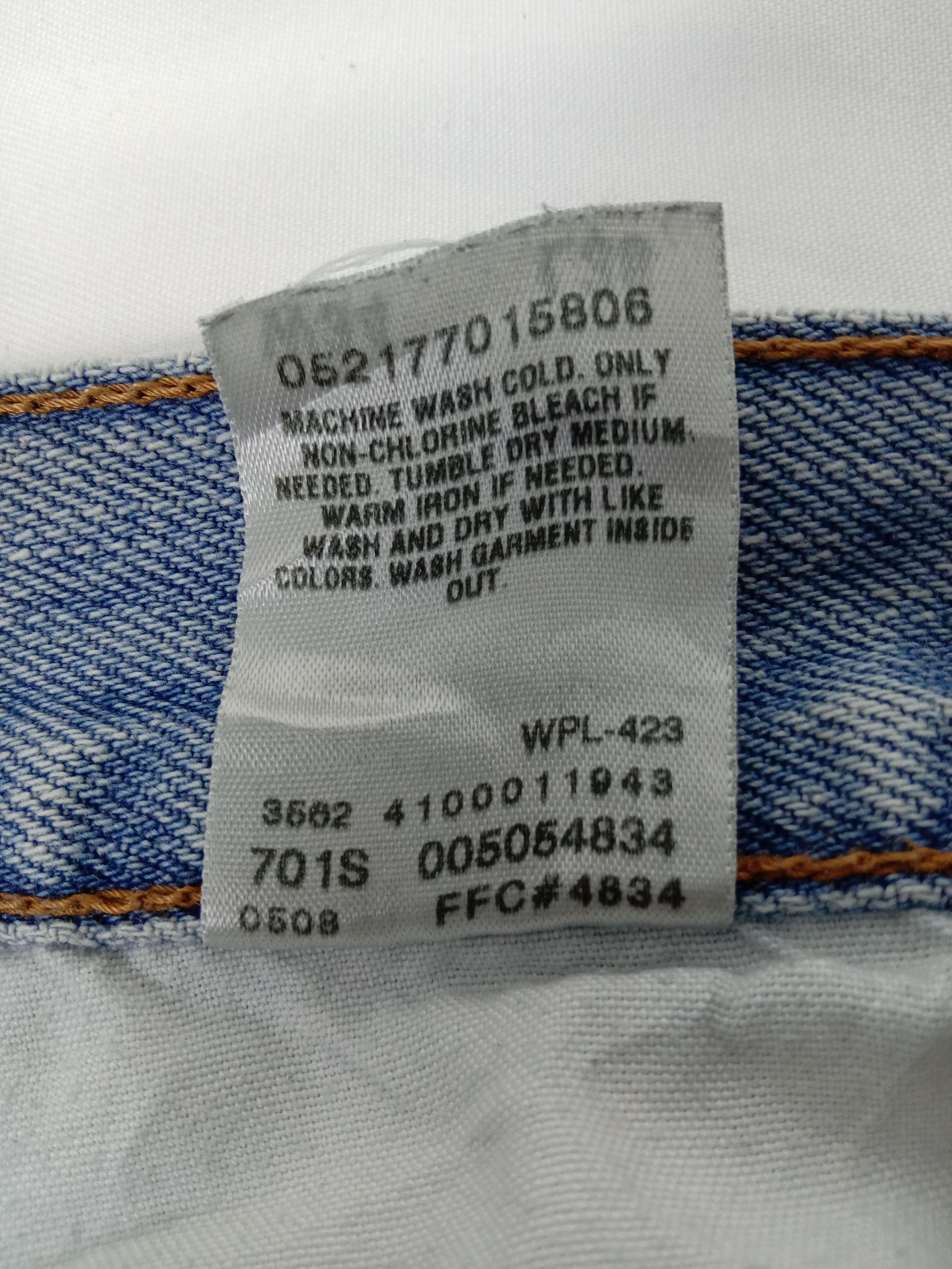 Levi's Vintage Levi's 505 Light Wash Jeans Regular Fit Denim Size US 33 - 12 Thumbnail