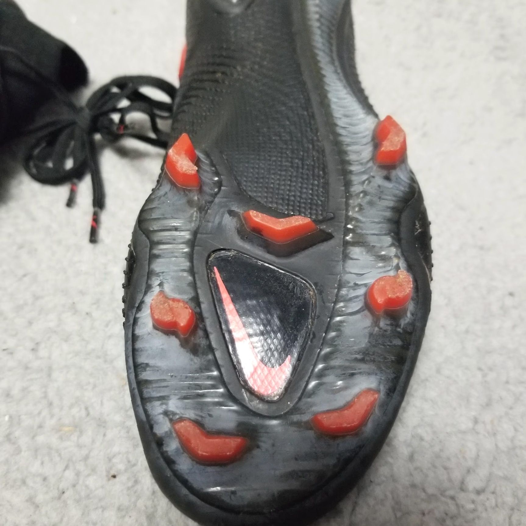 Nike Nike Phantom GT Elite DF FG Mens Size 6 Boots Black Red Soccer Cleats CW6589-060 Size US 6 / EU 39 - 6 Thumbnail