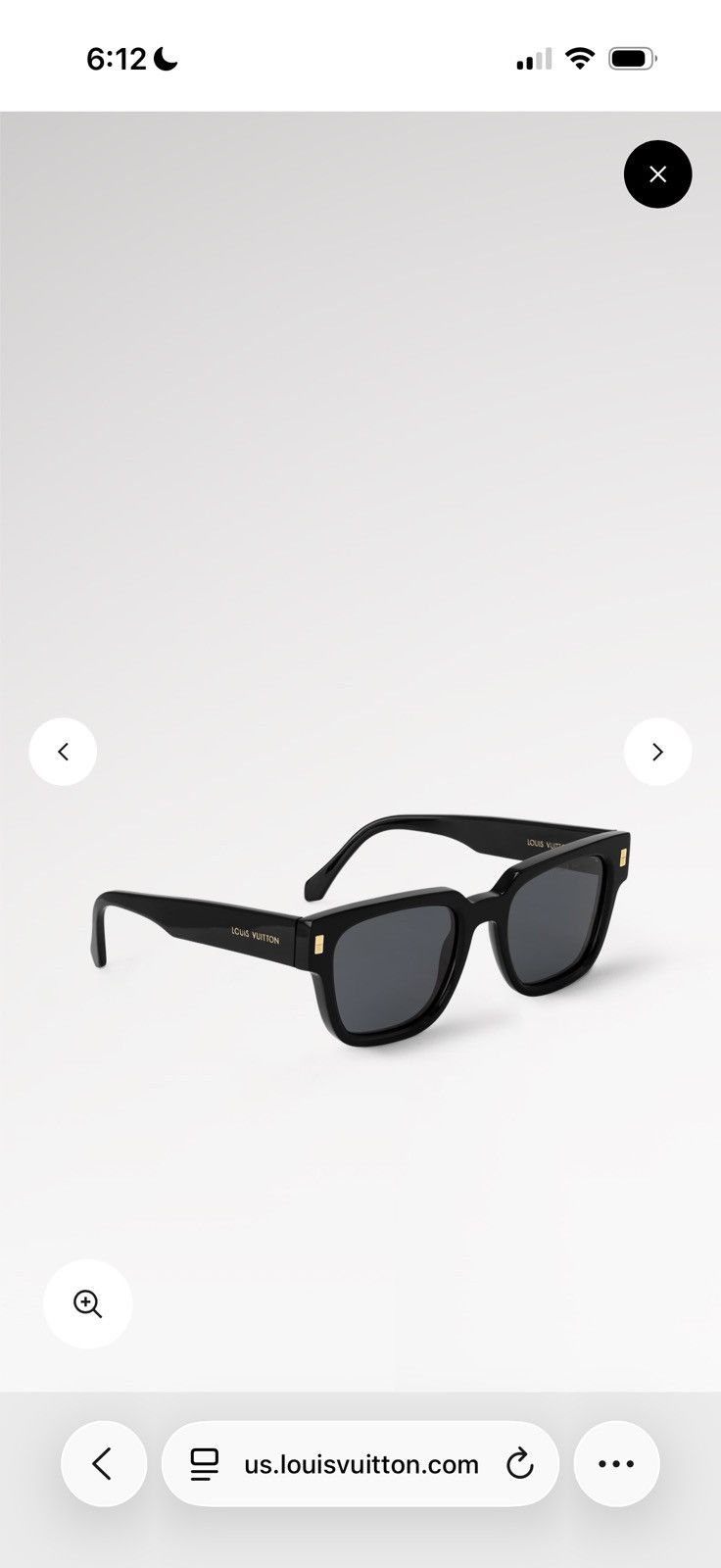 Louis Vuitton Louis Vuitton LV W Escape square sunglasses Size ONE SIZE - 11 Thumbnail